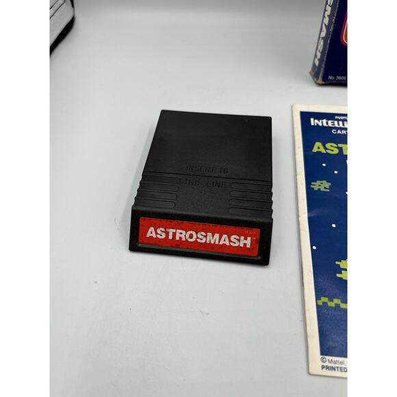 Astrosmash (Intellivision, 1981) Complete In Box With Manual TESTED - Picture 6 of 6